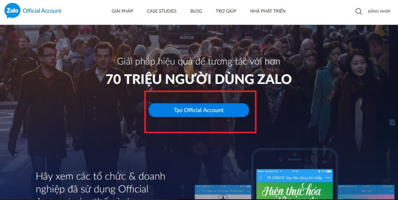 Thêm nút chia sẻ zalo, chat zalo cho website