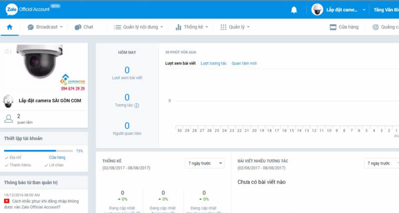 Thêm nút chia sẻ zalo, chat zalo cho website