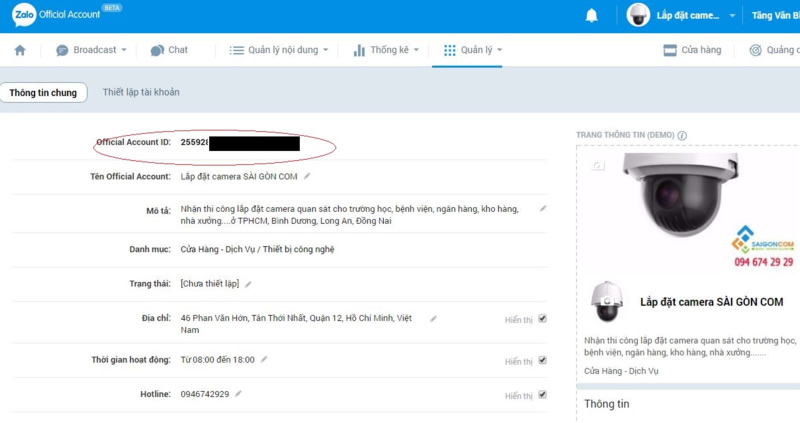 Thêm nút chia sẻ zalo, chat zalo cho website