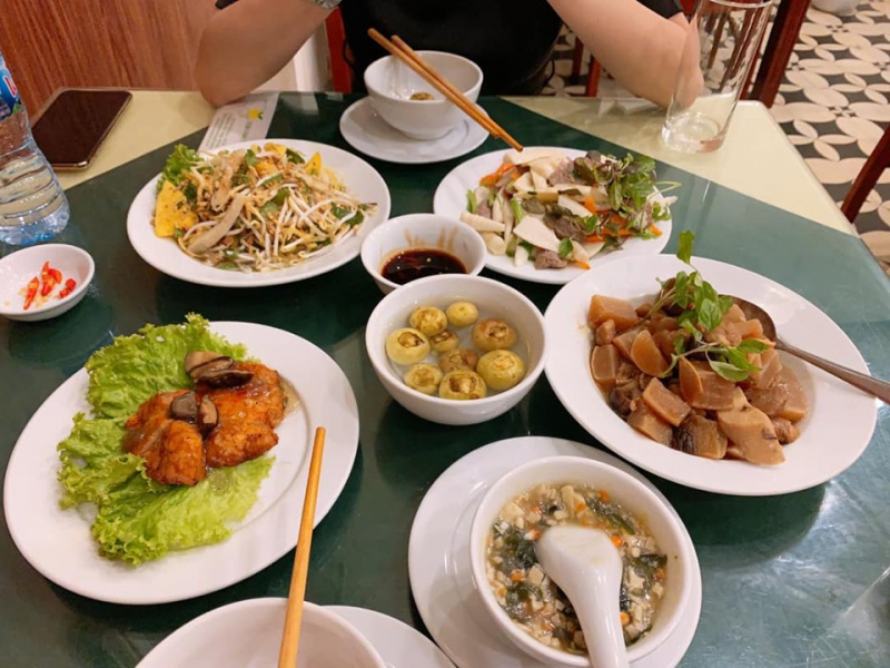 Nhà hàng Quán cơm chay ăn ngon tại TP Vinh Nghệ An